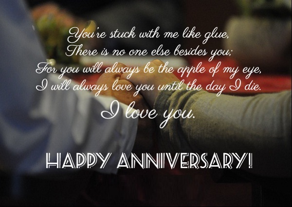 2nd Wedding Anniversary Wishes for Hubby