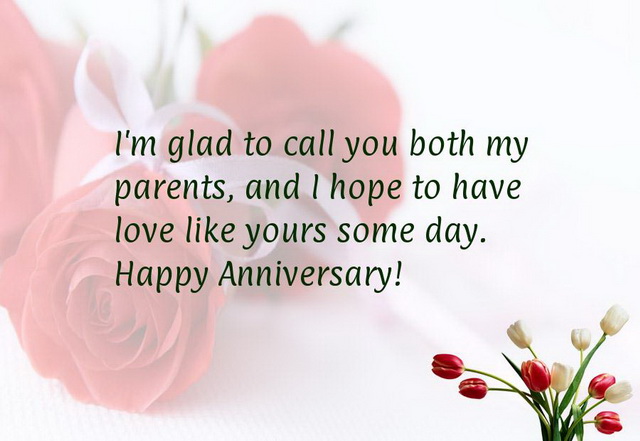 Anniversary Wishes For Parents