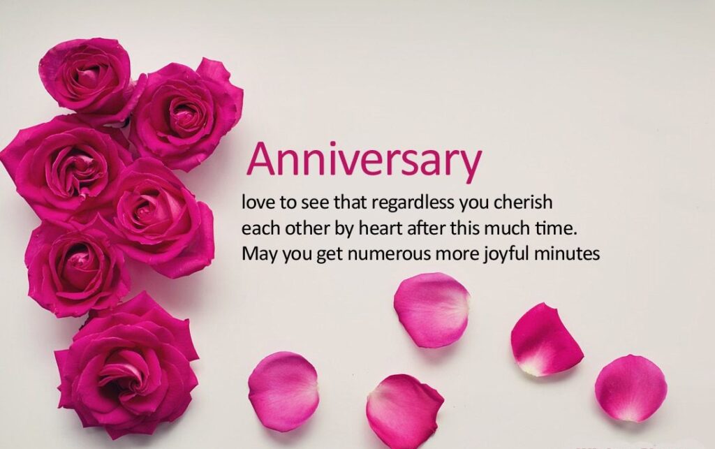 Wedding anniversary wishes to Sister