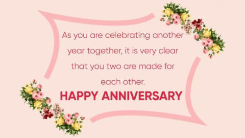 Wedding anniversary wishes to Sister and Brother