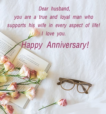 Anniversary to wedding husband wishes Best 51
